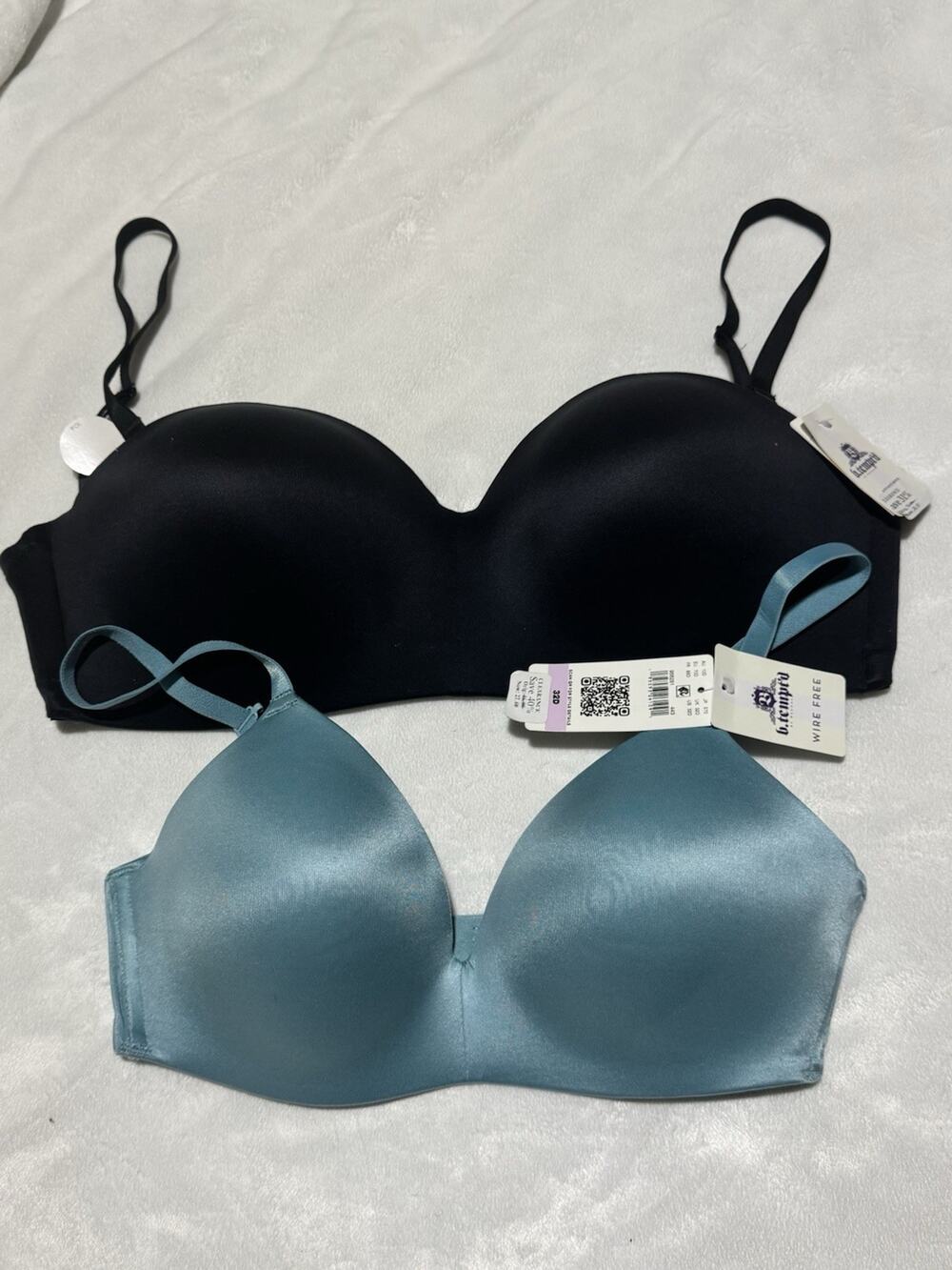 b.tempt'd by Wacoal Strapless Bra Convertible Underwire Black , Blue Size,32D,34
